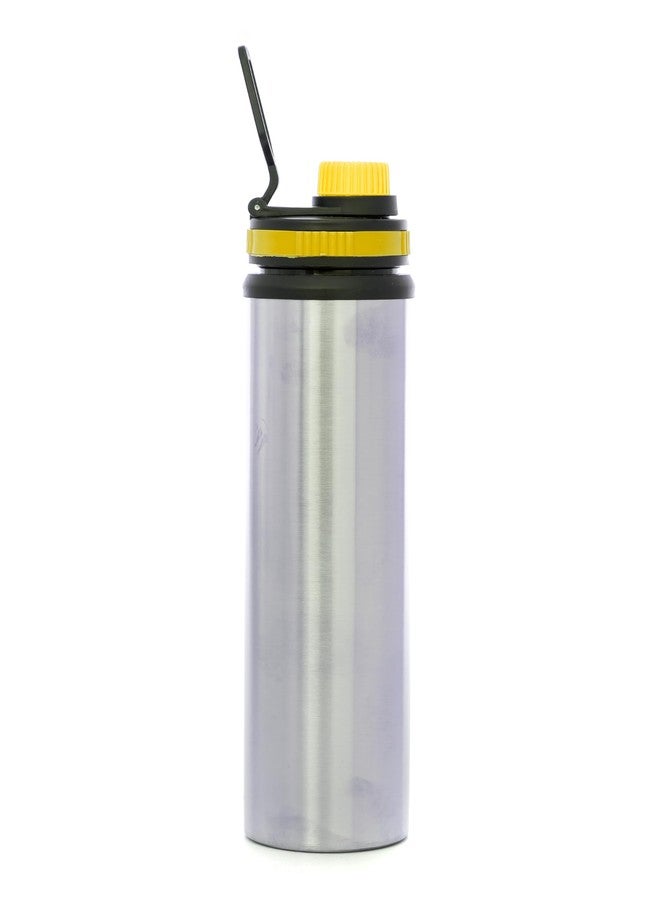 Eagle Logan Stainless Steel Water Bottle/Thunder for fridge/School/Outdoor/Gym/Home/office/Boys/Girls/Kids, Leak Proof And BPA Free (Yellow, 900ml) - Image 3